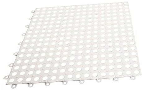 Alipis Tapis Antidérapant Épissable Tapis De Vidange De De Piscine Tapis De pour Douches Anti Rideau De De Noël Tatami Enfant Couverture De Bain Plastique Blanche