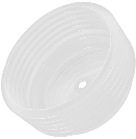 IWOWHERO 125mm Drill Dust Collector Shockproof Drill Bit Attachment Dust Catcher for Hole Saws and Recessed Lights for Overhead Drilling