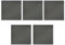 ADRIUO Film Polarisant de Filtre Polarisé LCD/LED pour Photographie Polarisée 10X10, 5 Pièces sans Adhésif