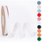 BYZANDQI Samtband 5m x 1cm Samt Dekoband Set Schleifenband Schmuckband Geschenkband Weihnachten (Elfenbein)