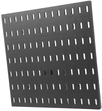 Panneau Perforé Rack Décor Panneau Perforé Panneau D'Affichage Outil Organisateur Support Mural Panneau Perforé De Remplacement Panneau À Outils Panneau Mural Panneau Perforé ROMISBABA