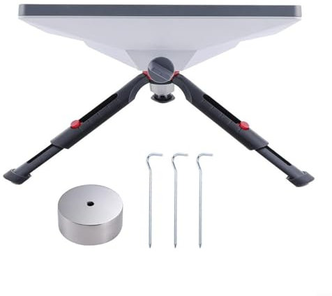 Mini Tripod Adapter Kit Tailored For Starlink V4, Mini Adjustable Tripod Mount Tripod Adapter Portable Tripod Mount For Starlink Mini Dish