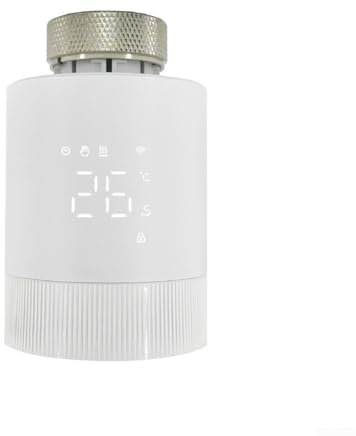Zilimontt WiFi Thermostat Radiator Valve,Smart TRV Thermostat Temperature Controller For Tuya Thermostatic Radiator Valve,Programmable Thermostat Voice Control