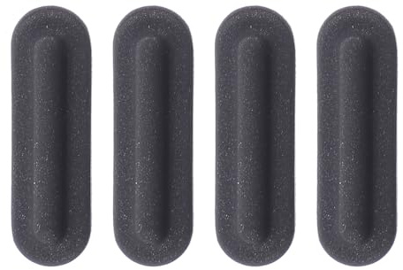 jojofuny 4 Pièces Tampons Pieds en Caoutchouc Antidérapants pour Ordinateur Portable Pads Compatibles Clavier Accessoires Informatique 0.98X0.20X0.20 Pouces