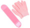 Ipetboom 6 Sätze zervikale Membran Gesichtsband Anti+Falten+Pflaster Hand reparieren Handpflege Pflegehandschuhe sicheres Nackenpflaster Feuchtigkeitspflaster gegen Falten am Hals Rosa
