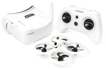 BETAFPV Cetus X FPV Kit mit Cetus FC, Position Hold Function/3 Flugmodi mit TX/DVR Brille für FPV Anfänger Flug Indoor Outdoor, FPV Simulator/DVR -Aufnahme/BETAFPV Konfigurator Unterstützt, 2S RTF Kit