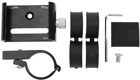 Lylithuif Support de téléphone pour vélo de Route Support de téléphone de vélo réglable en Alliage d'aluminium Professionnel pour Guidon de vélo de Route de Montagne Support de Smartphone
