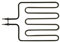 WellSolutions® Heizstab 2 kW Harvia Saunaofen Heizspirale KIP und KIPE Ersatz