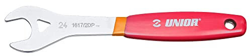 Unior 19mm Cone Wrench, Red/orange