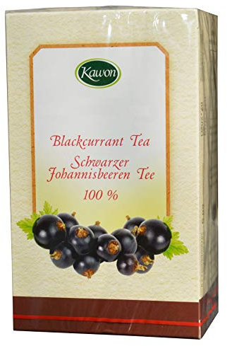 Schwarze Johannisbeeren Tee, 20x3g, 60g, reich an Vitamin C, Rutin, Flavonoiden, Stärkung immunsystem abwehrkräfte stärken, kräftigen Tee ohne künstliche Aromastoffe, erkältungsmittel