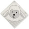 Sterntaler Motiv-Badetuch Schaf Stanley, Alter: ab 0 Monate, 80 x 80 cm, Grau