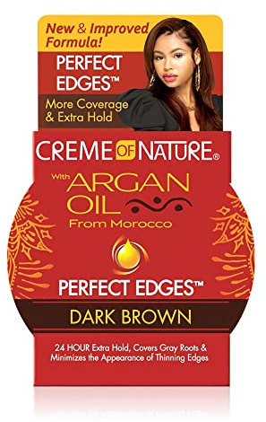 Creme of Nature Arganöl Edges Dunkelbraun, 63,7 g