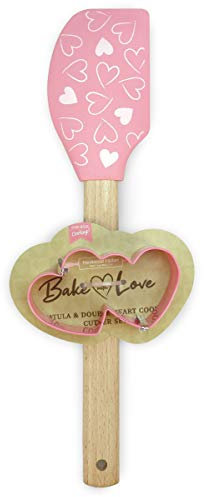 Handstand Kitchen Baked with Love Pfannenwender und herzförmiges Ausstechformen-Set