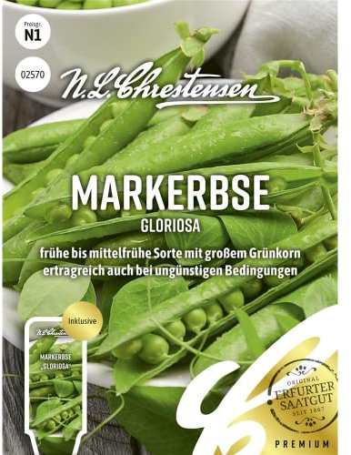 Markerbse Gloriosa Samen, Saatgut