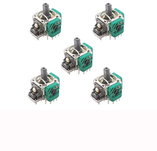 ZkeeShop 5Pcs Replacement Analog Joystick 3D Controller Joystick Sensor Module Compatible for Xbox One Controller