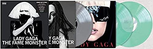 The Fame Monster - Exclusive Silver & Coke Bottle Clear Colored