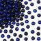 TOAOB 100 Stück 8mm Natürliche Edelstein Perlen Lapislazuli Runde Lose Perlen mit Loch zum Schmuck Basteln Auffädeln DIY Armband Halsketten Schmuckherstellung