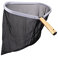 sunyu Pool Skimmer, avec Filet en Maille Fine et Cadre Robuste, pour Les Etangs, Aquariums et Fontaines Nettoyage pour Piscine, Noir