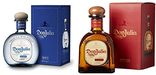 Don Julio Blanco Tequila + Don Julio Reposado Tequila (2 x 70cl Flaschen)