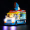 LocoLee Led Licht Set Kompatibel mit LEGO Eiswagen, Led Beleuchtungs Set Compatible with LEGO 60253 City Great Vehicles Eiswagen - Nur Lichter-Set,Kein Modell