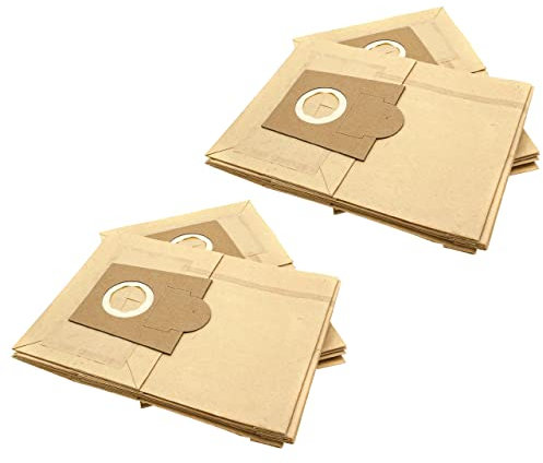 vhbw 20x sacchetto compatibile con Bosch BBS 7000-7999 Compacta, 7000-7999 Casa aspirapolvere- carta, 25cm x 19cm
