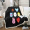 QROXY BTS Bangtan Boys Decken Fleecedecken for Erwachsene Kinder, 100% Mikrofaser,Weich Und Warm,für Schlafsofa Und Sofa (10,130x150cm)