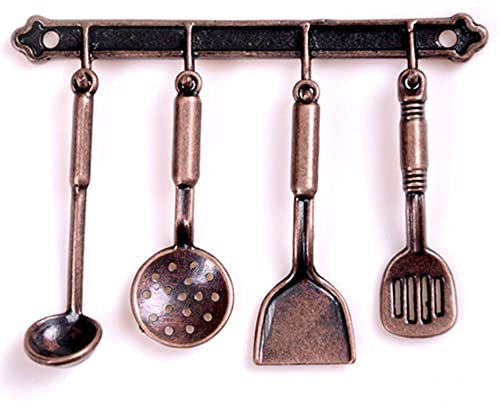 Stakee Accesorios De Cocina De Cocina En Miniatura Accesorios De Cocina En Miniatura Espátula Espátula Utensilios De Cocina En Miniatura