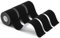 Carehabi Kinesiotape,Sporttape für die Muskeln, 5 m x 5 cm, Kinesiotapes Wasserfest & Elastisch für Sport, 3 Rollen (1 x Schwarz, 1 x Schwarz，1 x Schwarz)