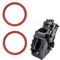 2 x O-Ring Dichtung kompatibel mit Philips Saeco Miele Bosch Gaggia Tchibo Unold Solis Spidem Satrap TurMix König Rotel | Brüheinheit Brühgruppe | Anpresskolben Kolben (2)