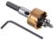 Kozelo 1pcs Hole Saw - [26mm] HSS (High Speed Steel) 4341 Drill Bit Hole Cutter for Stainless Steel Aluminum Metal Wood Plastic Use, Titanium Plated, Triangular Shank