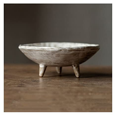 LUbrel piatti di tapas, ciotole da dessert, mensola ciotola di frutta piatto da dessert piatto alto in ceramica zen piatto snack di frutta piatto da frutta piccolo design retrò fatto a mano