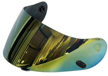 Motorradhelm Visier Schild Integralhelm Visier Compatible with H-JC CL-16 CL-17 CS-15 GT-WS,Motorradhelm