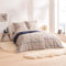 ESTELLA Kuschelflanell Bettwäsche Quirin beige 1 Bettbezug 135 x 200 cm + 1 Kissenbezug 80 x 80 cm