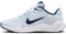 Nike Revolution 7 (Gs) Low Top Schuhe, Football Grey/Midnight Navy-Lilac Bloom, 35.5 EU