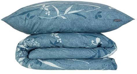 Schiesser Bettwäscheset Kicky - Renforcé - 2-teilig - 155 x 220 cm - Petrol