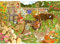 The House of Puzzles Puzzle mit 1000 Teilen, Cartoon-Stil, Erdgrün und Braun, 1000 Teile, ab 3 Jahren