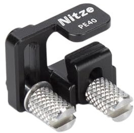 Nitze HDMI Cable Clamp for Nitze T-S12A Sony A6700 Camera Cage - PE40
