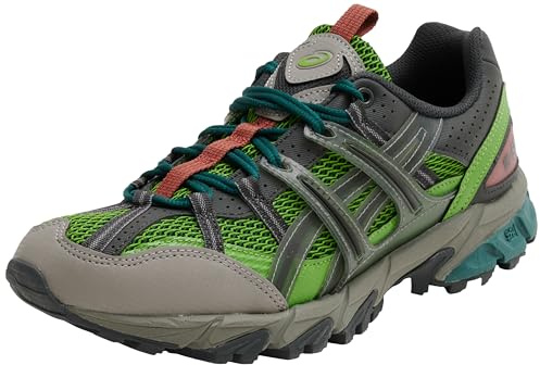 ASICS Men's Gel-Sonoma 15-50 Sneaker, Piquant Green/Graphite Grey, 6 UK