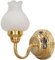 1:12 Miniatur Puppenhaus Wandlampe mit Batterie, Fariy Blumen Wandleuchte, Puppenhaus Lampe, Puppenhaus Zubehör, Mini LED Licht, Wichtel Zubehör Miniatur Puppenhaus Lampe