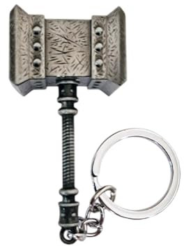 Portachiavi Martello Celtico - Metallo - 8 * 4 CM - Peso 54 Gr.