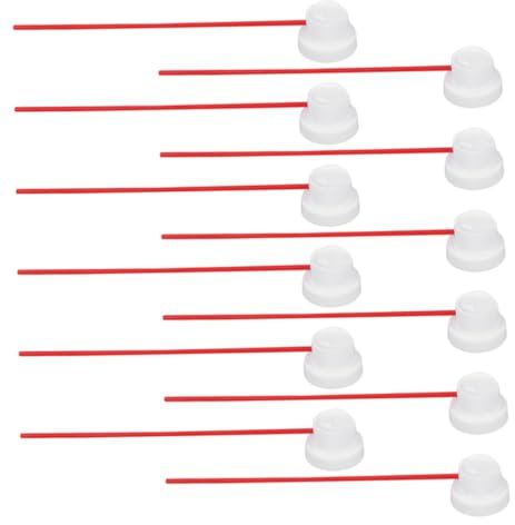 DOITOOL 20Pcs Aerosol can Valve Extension Tubes Kit, Replacement aerosol Spray Nozzle Straw Accessories, Easy to Install