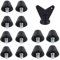 Gosknor 12uds Tacos para Botas de Fútbol, 13 mm y 16 mm Tacos de Repuesto con Quitaclavos Rugby Fútbol Plástico/Hierro Atornillables para Entrenamiento Atlético al Aire Libre