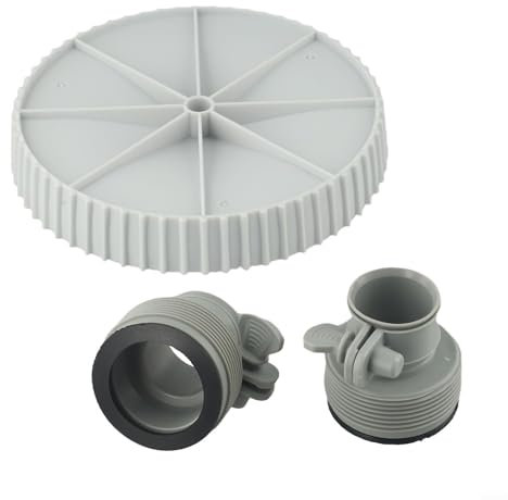 Summer Wave Pool Skimmer Pumpe Ersatzabdeckung Sandfilteranlage mit Dual Schlauchadaptern für SFX1000 SFX1500 Modelle