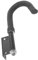 WOONEKY Ganchos de Escalera Resistentes para Techo con Gancho Anticaída Accesorio para Escalera Telescópica para Almacenar y Áticos y