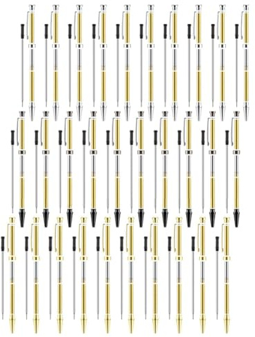 Sefdrert Kit di Tornitura In Legno Deluxe, 30 Pezzi Slimline Pen Set per Penne A Torsione Fai -da -Te, Ricarica per il del Tornio