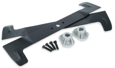 vhbw 2x Ersatz-Messer kompatibel mit Honda HF2220, HF2218, HF2213, CM 2135 H, 1540HR-SX Rasenmäher - Ersatzklinge Schwarz, Stahl