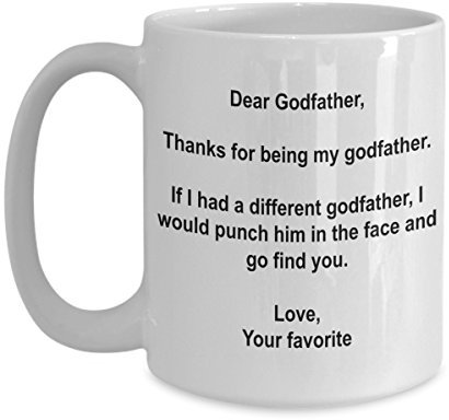 SpreadPassion Tasse à café « Godfather » - 425 ml