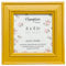 Hampton Frames Paloma PAL301944M - Cadre photo vieilli - Carré - Jaune moutarde - 10 x 10 cm