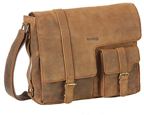 Greenland Nature Montenegro Umhängetasche Leder 39 cm