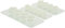 PME GMC184 Lot de 3 emporte-pièces géométriques en plastique ABS Blanc
